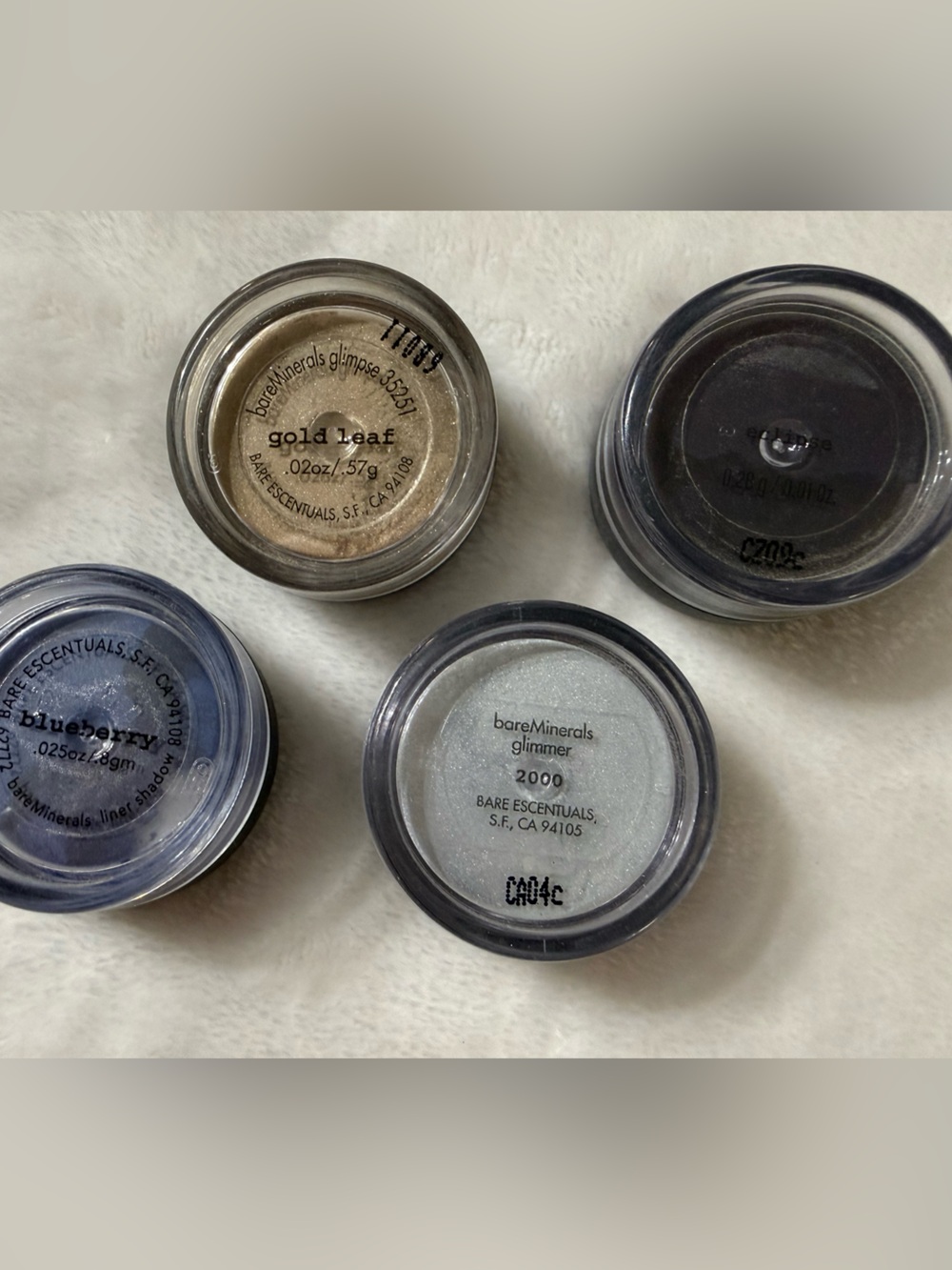 bareMinerals Loose Eyecolor set 6